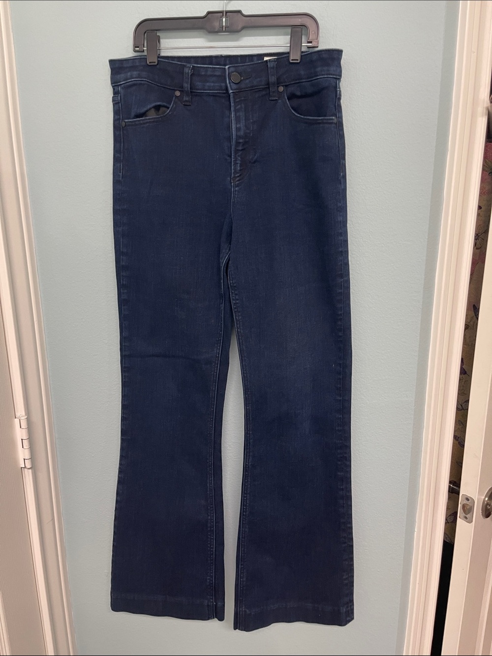 Vince Camuto Dark Blue Flared Jeans